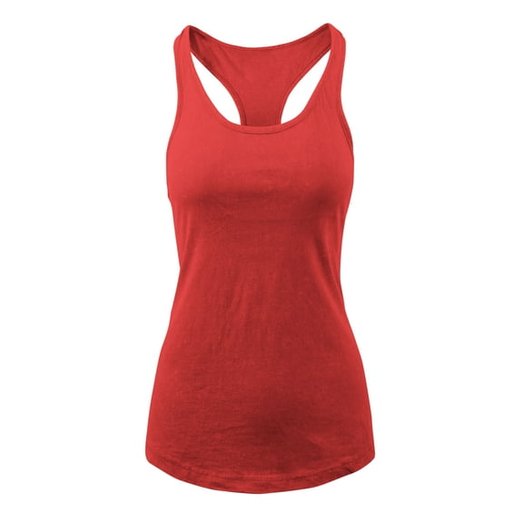 Ma Croix Womens Workout Tank Top Stone Washed Atheltic Racerback Yoga Gym Shirts