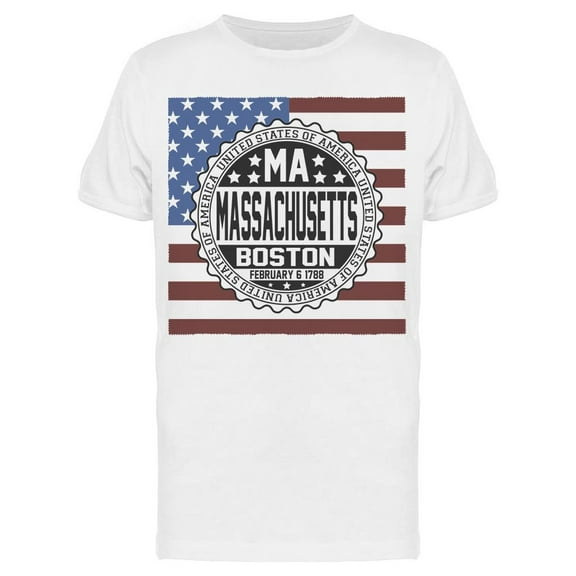 Ma Massachusetts T-Shirt Men -Image by Shutterstock, Male Medium