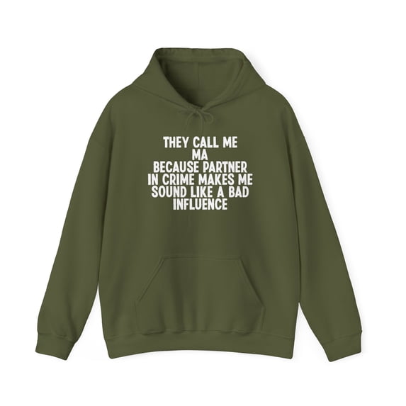Ma Mother's Day Mom Grandma Hoodie, Gifts, Hooded Sweatshirt