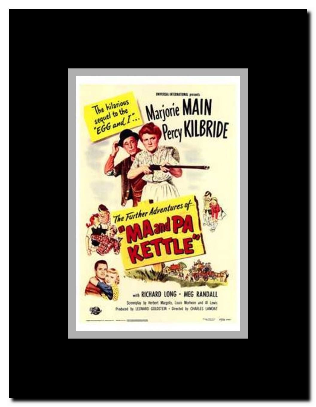 Ma Pa Kettle Framed Movie Poster