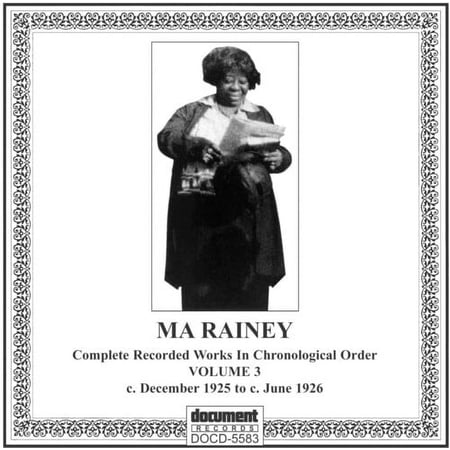 Ma Rainey - Complete 3 - Music & Performance - CD