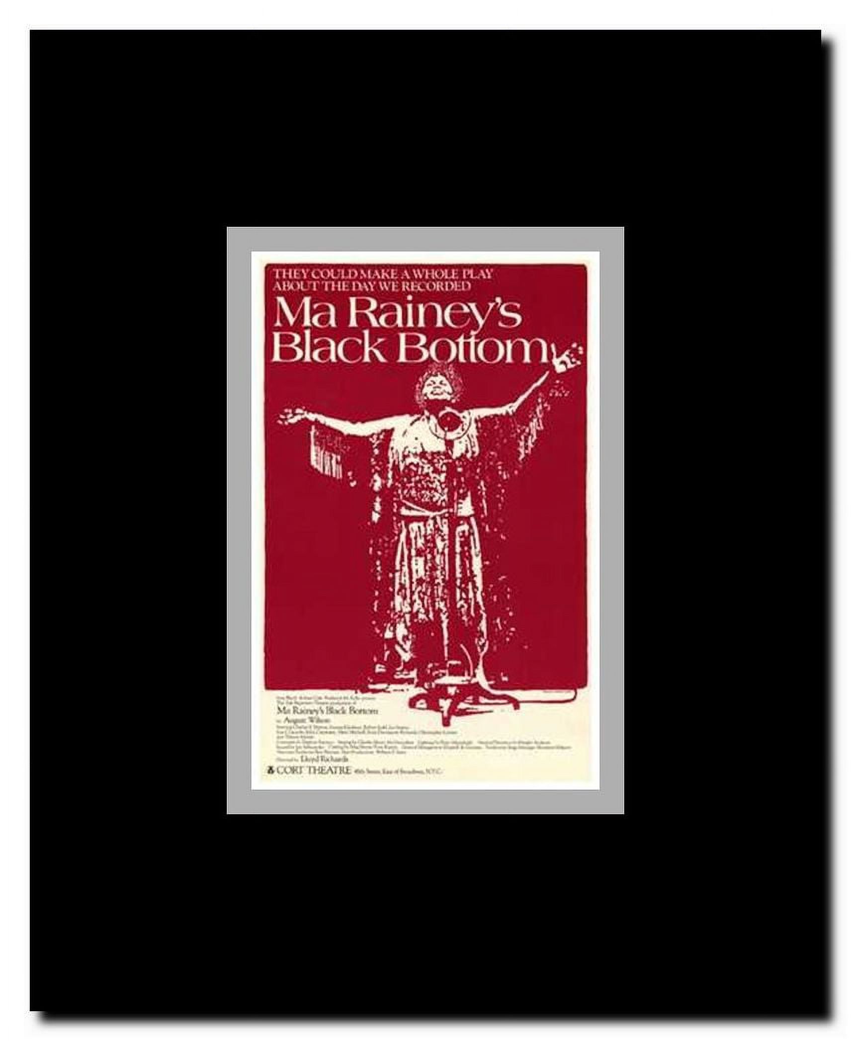Ma Rainey's Black Bottom (Broadway Play) Framed Movie Poster