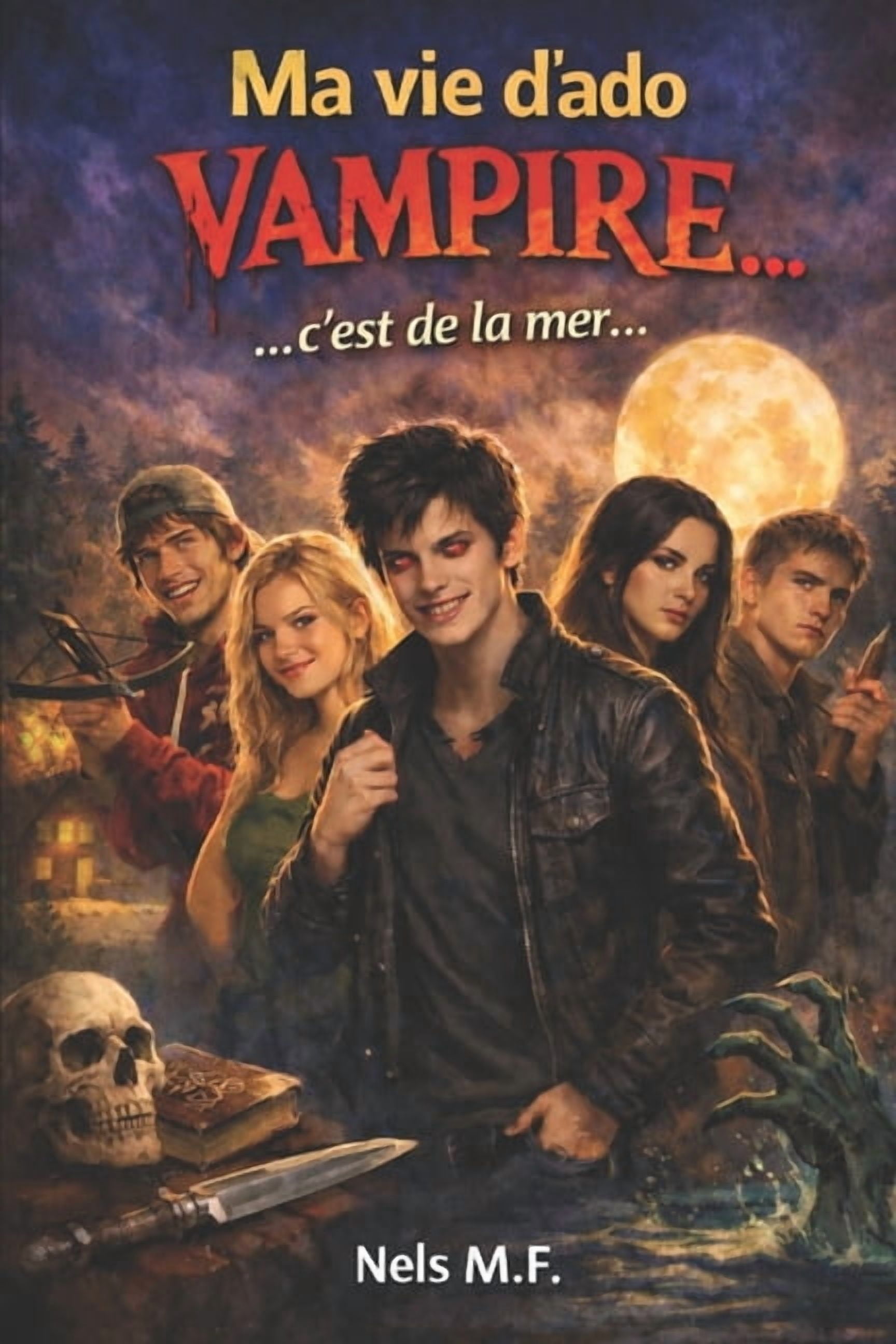 Ma vie d'adolescent... vampire, c'est de la mer...: Partie 1, (Paperback)