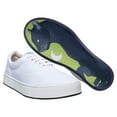 thumbnail image 1 of MaCae Unisex Canvas Lace Up Fashion Shoe With Unique Sole, Footwear, Comfy Sneakers, Casual Sneakers, Canvas Shoes, Fashion Sneakers, Summer Shoes - White/Twin Jaguars, 9M/10W, 1 of 7