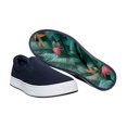 thumbnail image 1 of MaCae Unisex Knitting Slip On Fashion Shoe With Unique Sole, Cute Slip On Shoes, Shoes for Teens, Comfy Sneakers, Knit Shoes, Fashion Shoes - Recycled PET Navy/Macaws, 9M/10W, 1 of 7