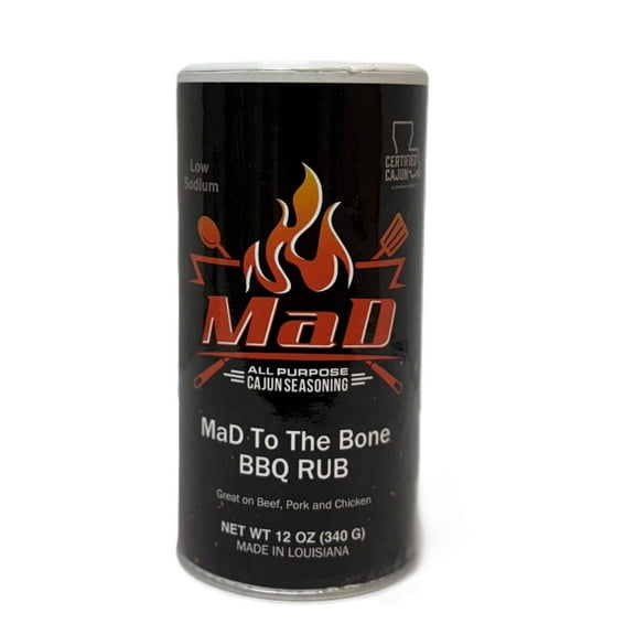MaD Cajun Seasoning BBQ Rub - 12oz