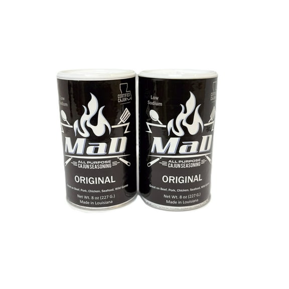 MaD Cajun Seasoning Original 8oz - 2 Pack