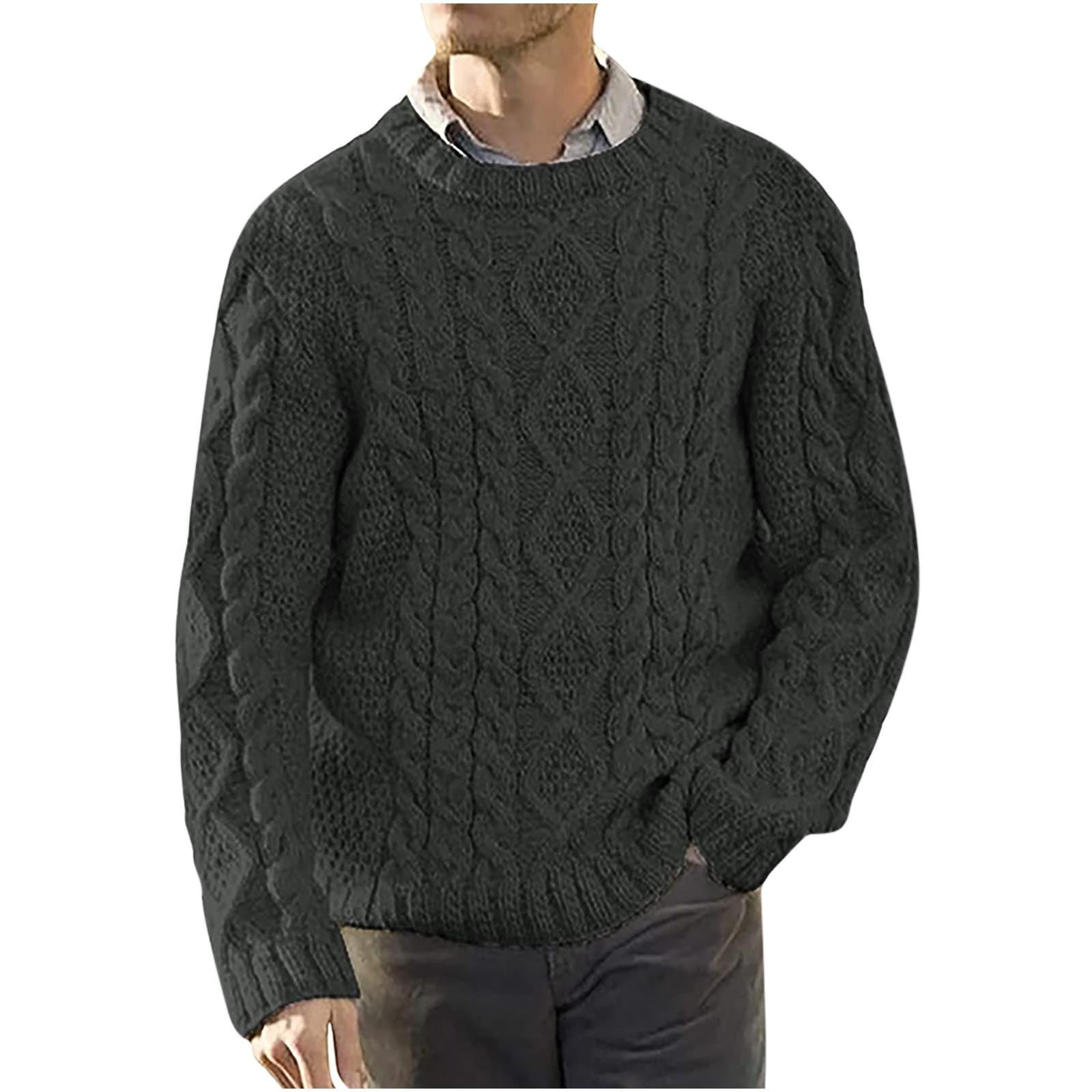 MaFYtyTPR Big and Tall Mens Winter Sweaters Clearance Men's Fashion
