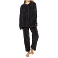 thumbnail image 1 of MaFYtyTPR Women's Thick Flannel Warm Pajama Set Solid Color Loose Thermal And Casual Pullover Home Clothes Pajama Suits A-Gray Free Size, 1 of 5