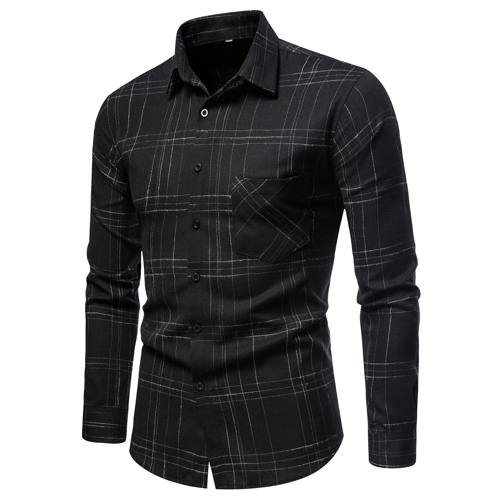 MaFYtyTPR Men Shirts under 10 Big and Tall The New Men's RegularFit