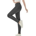 thumbnail image 1 of MaFYtyTPR Women's Yoga Pants Jeans Stretchy for Women High Waisted Skinny Leggings Denim Pants A-Gray XXXL, 1 of 5