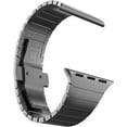 thumbnail image 1 of MaKTech Metal Wristband Replacement for Apple Watch band,Stainless Steel Link Bracelet Band Compatible with Apple Watch Series 8/7/6/SE/Ultra/2022 (45mm/44mm/49mm,Space Gray), 1 of 7