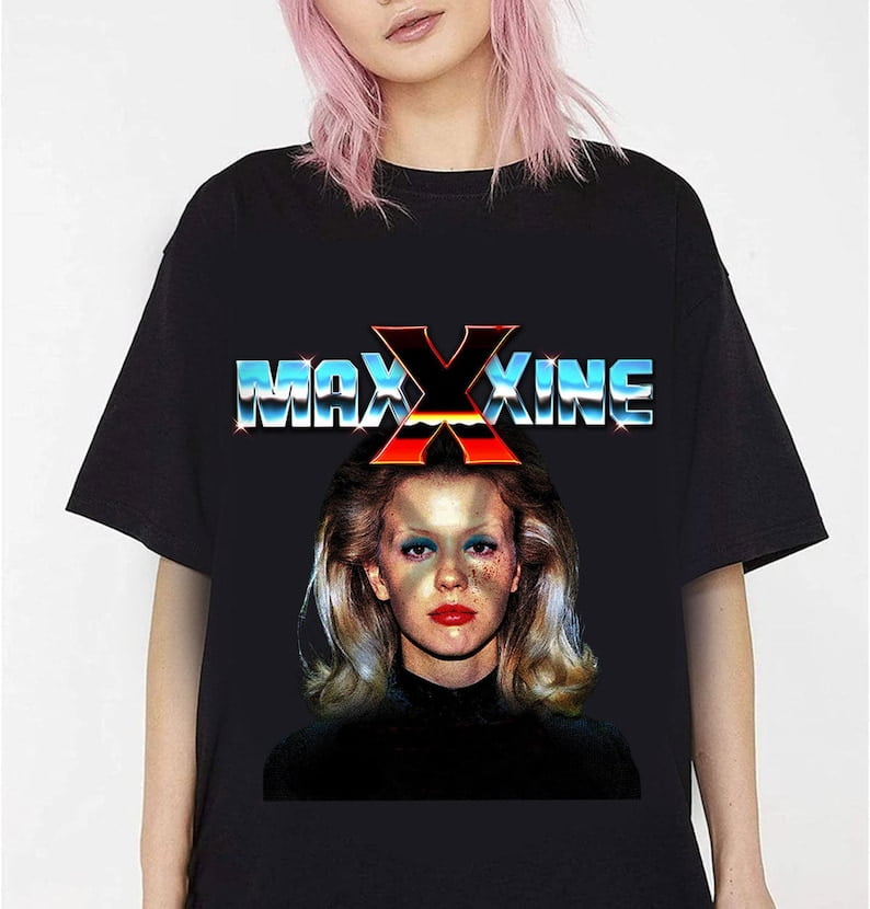 MaXXXine 2024 Movie Shirt, Mia Goth Shirt, X trilogy X and