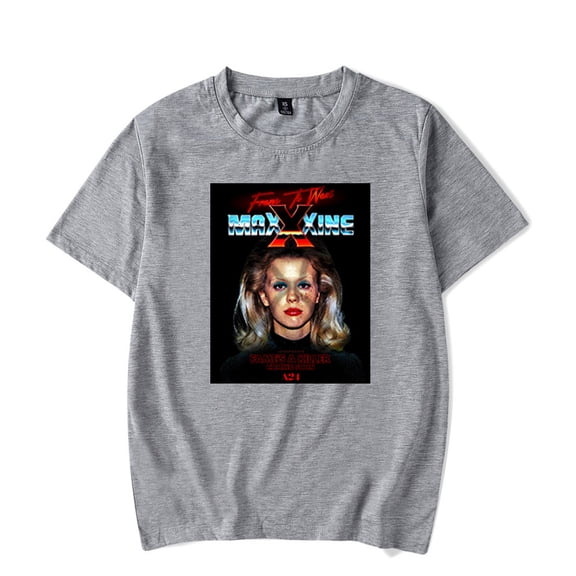 MaXXXine Movie T-shirt Hip Short Sleeve Fashion Crewneck Men Women Casual Tee Shirt