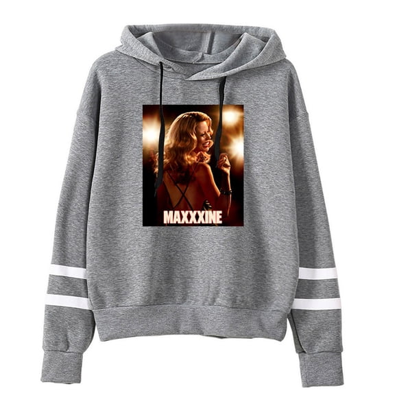 MaXXXine Pullovers Hoodies Men Women Casual Pocketless Sweatshirts Harajuku Clothing
