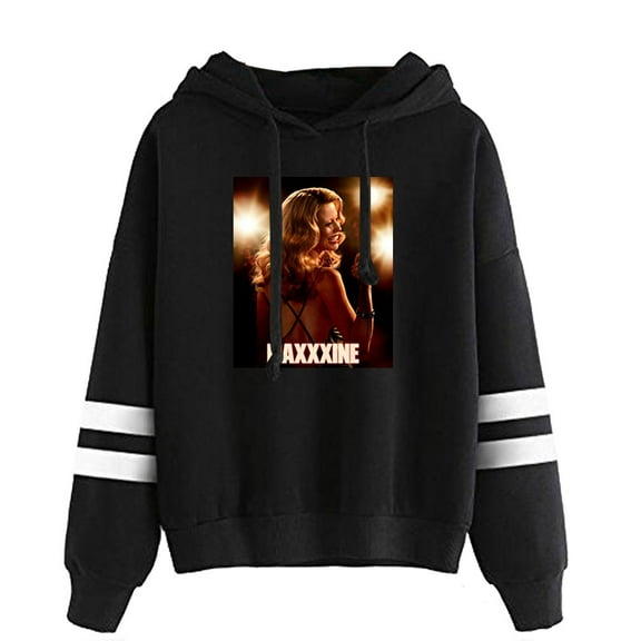 MaXXXine Pullovers Hoodies Men Women Casual Pocketless Sweatshirts Harajuku Clothing
