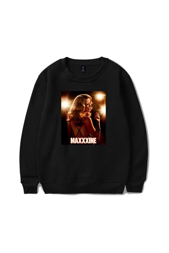 MaXXXine Sweatshirts Tv Show Crewneck Streetwear Clothes Unisex Pullover Hip Hop Tops