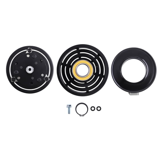 MaXpeedingrods AC Compressor Clutch Kit Pulley Bearing Coil for Ford Ranger 4.0L 1990-2011, for Mazda B2300 B3000 B4000, CA-400 CL-1200