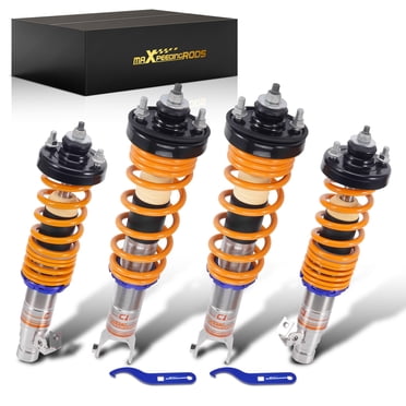 MaXpeedingrods Coilovers 24-Way Damping For Honda Civic, Del Sol, CRX, Acura Integra (88-00)