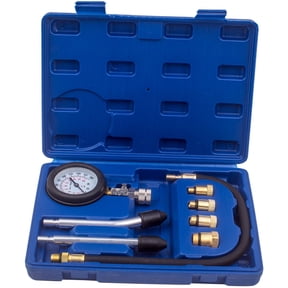 MaXpeedingrods Engine Compression Tester 0-300PSI Cylinder Pressure Testers Spark Tester Small Engine Compression Gauges for Gasoline Petrol Engines Car Truck SUVs Motorcycle Automotive Tool Kit