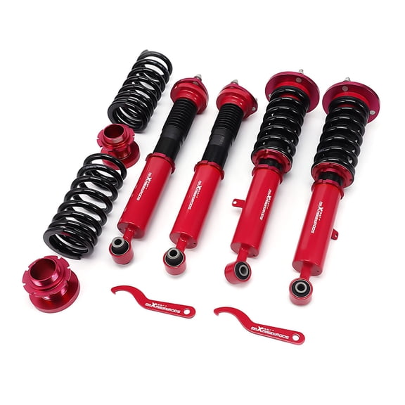MaXpeedingrods Height Adjustable Coilovers Lowering Kit for Lexus IS250 IS350 IS200t RWD Sedan 2014-2017, Twin-Tube Suspension with Pillow Ball Mounts, SKU 11354976