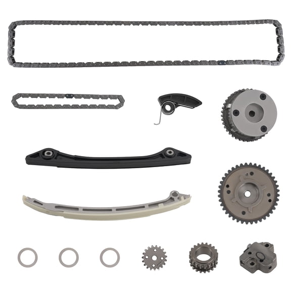 Maxpeedingrods PAIR VVT Gear Timing Chain Kit for Ford Explorer Edge Taurus Fusion Escape 2.0 Replaces 1F2012700 1S7Z6K254AA