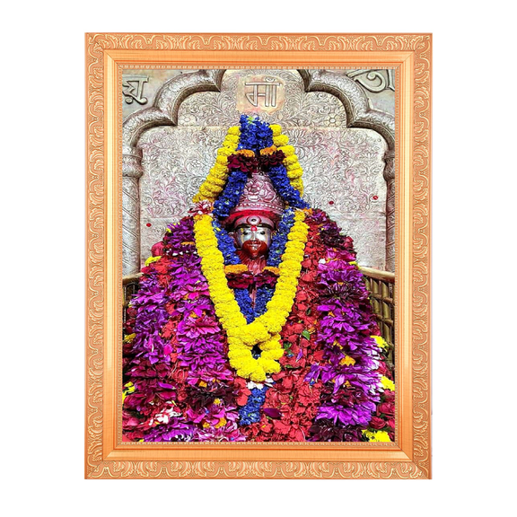 Maa Tara Alluring Art Digital Print Photo In Wallhanging Artwork Frame {11 x 14 Inches} OR {27.94 X 35.56 Cm's} Religious Gifting