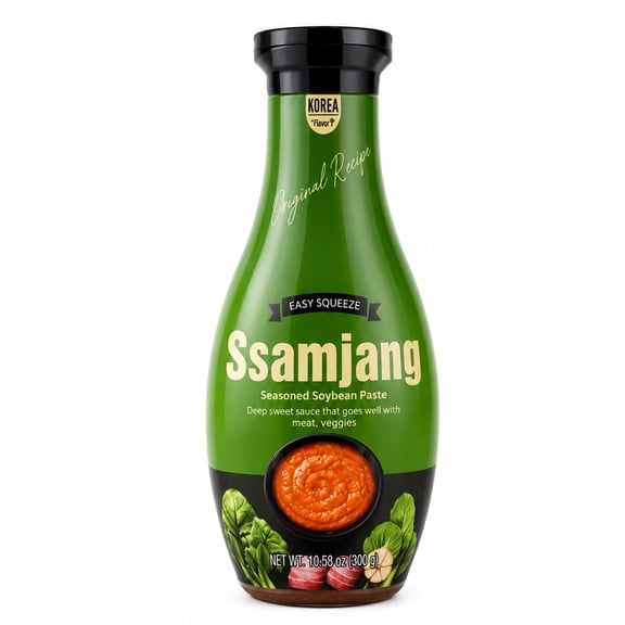 Maadan Ssamjang Seasoned Soybean Paste (10.58 oz Squeeze Tube)