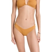 Maaji Womens Standard Bikini Bottom, Yellow, XL