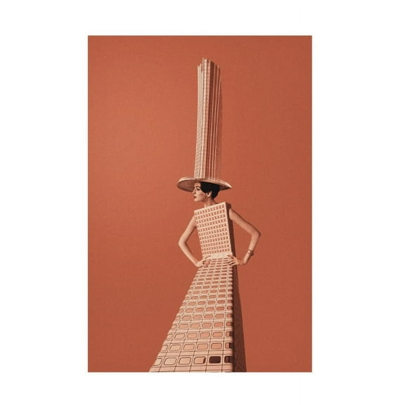 Maarten Leon 'City Girl' Canvas Art