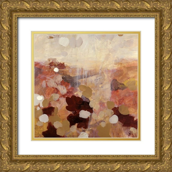 Maas, Jodi 12x12 Gold Ornate Wood Framed with Double Matting Museum Art Print Titled - New Home II