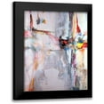 thumbnail image 1 of Maas, Jodi 20x24 Black Modern Framed Museum Art Print Titled - Run For the Roses, 1 of 5