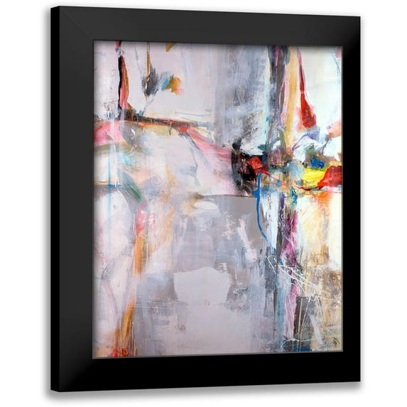 Maas, Jodi 20x24 Black Modern Framed Museum Art Print Titled - Run For the Roses