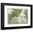 thumbnail image 1 of Maas van Altena 24x20 Black Modern Framed Museum Art Print Titled - Wisseloord in Muiderberg (1798), 1 of 5