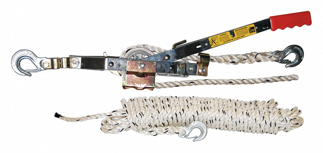 Maasdam Rope Ratchet Puller,100 ft.,19 Handle L A-100 