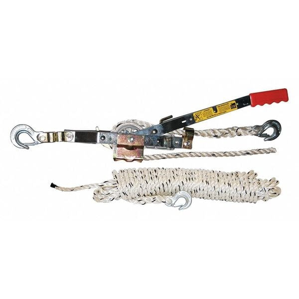 Maasdam Rope Ratchet Puller,100 ft.,19" Handle L A-100