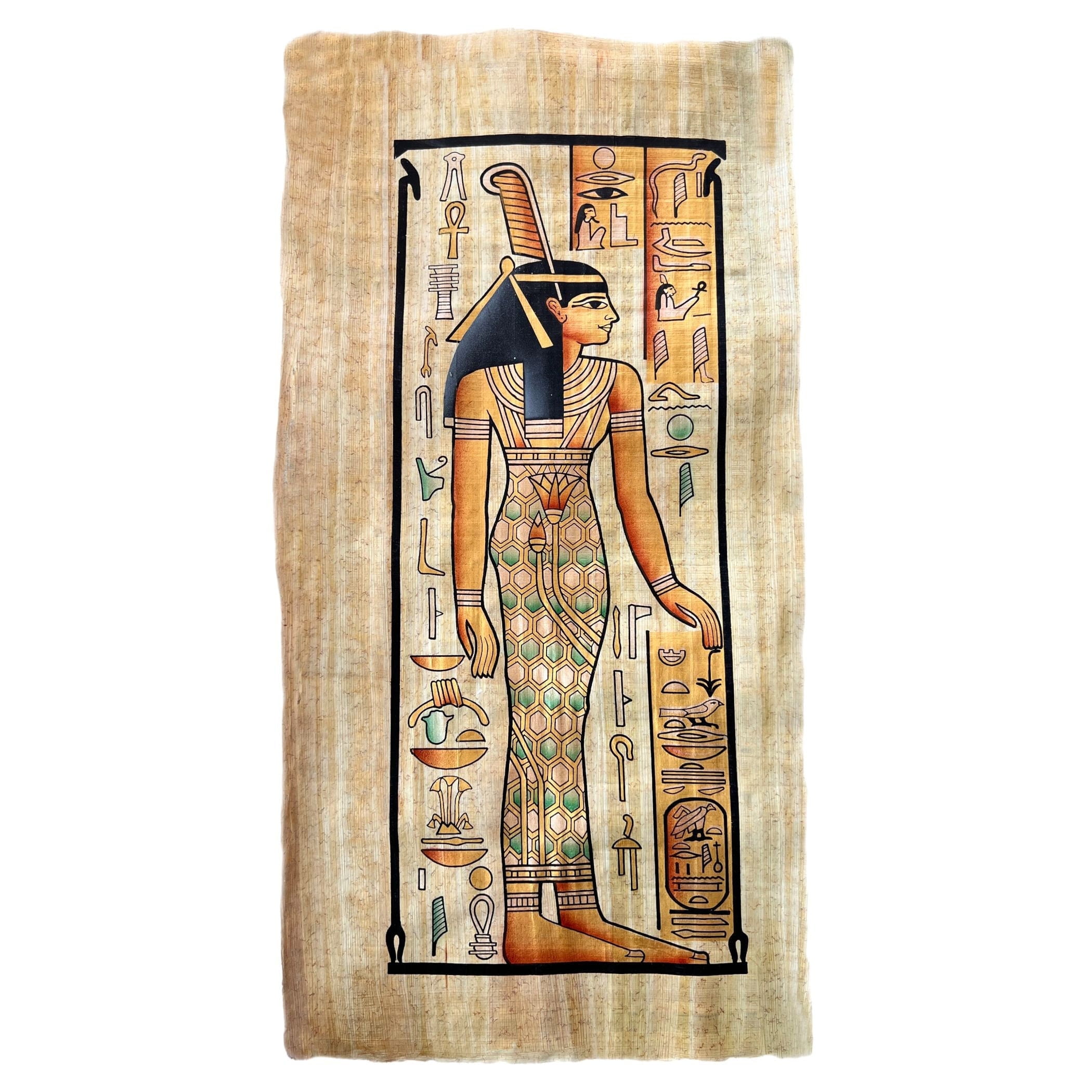 Maat Portrait Room Decor Painting, Ancient Egyptian Goddess of Truth ...