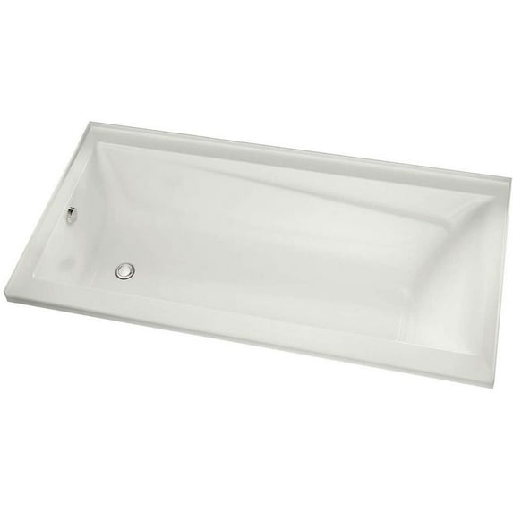 Maax 105514-R-001 Exhibit 60" Alcove Acrylic Soaking Tub - White