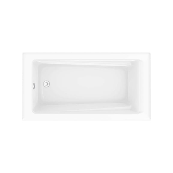 Maax 105520-L-000-001 Exhibit Ifs 60" Three Wall Alcove Acrylic Soaking Tub - White