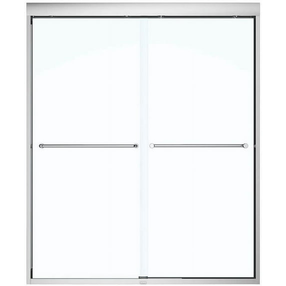 Maax 134565-900-000 Kameleon 71" High X 59" Wide Bypass Framed Shower Door - Chrome