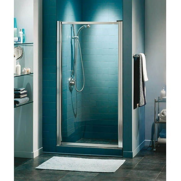 Maax 136655-900-000 Pivolok 64-1/2" High X 32-3/4" Wide Pivot Framed Shower Door - Chrome