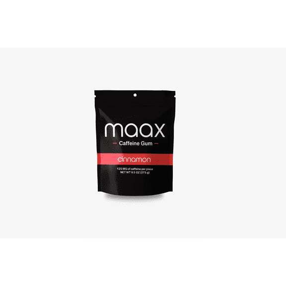 Maax Energy Gum, Cinnamon, 50 pieces