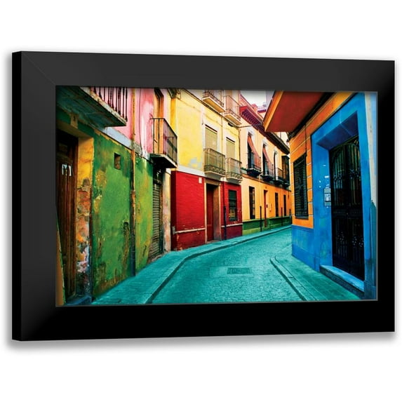 Mabat, Ynon 18x13 Black Modern Framed Museum Art Print Titled - Granada Spain