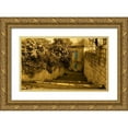 thumbnail image 1 of Mabat, Ynon 24x16 Gold Ornate Wood Framed with Double Matting Museum Art Print Titled - Jerusalem I, 1 of 4