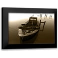 thumbnail image 1 of Mabat, Ynon 24x17 Black Modern Framed Museum Art Print Titled - Boat III, 1 of 5