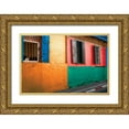 thumbnail image 1 of Mabat, Ynon 24x17 Gold Ornate Wood Framed with Double Matting Museum Art Print Titled - Tel Aviv II, 1 of 4