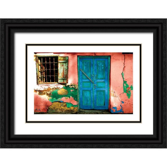 Mabat, Ynon 32x23 Black Ornate Wood Framed with Double Matting Museum Art Print Titled - Tel Aviv I