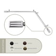 thumbnail image 1 of Mabel 13/16 inch Corner Window Curtain Rod 66-120" - Satin Nickel, 1 of 3
