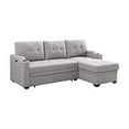 thumbnail image 1 of Mabel Collection: The Ultimate Functional Sleeper Sectional with Storage & Charging, 1 of 3