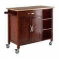 thumbnail image 1 of Mabel Kitchen Cart, Walnut, 1 of 1